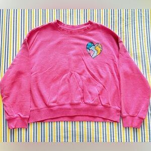 Old Navy Crew-neck Logo Graphic Sweatshirt